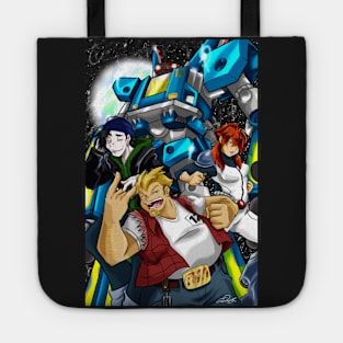 Chicks Dig Giant Robots Tote