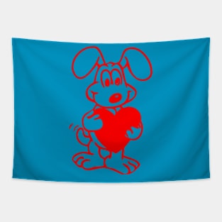 pet Rebbit beautyful art Design. Tapestry