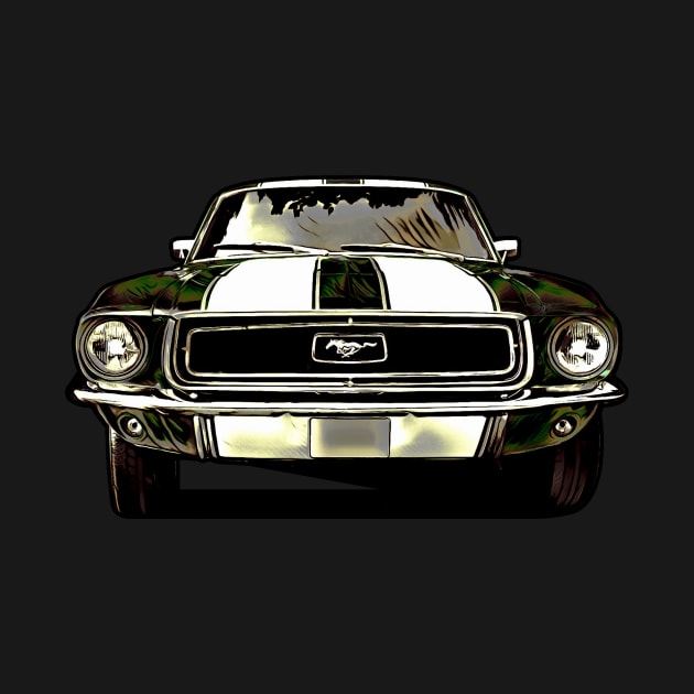 Classic Ford Mustang by Cre8tiveSpirit
