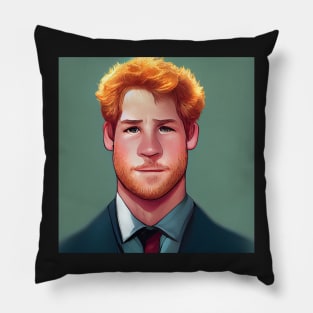 Prince Harry | Comics Style Pillow