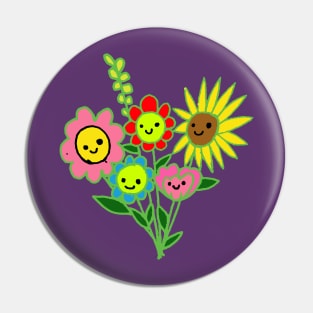 Flower Bouquet 2 Pin