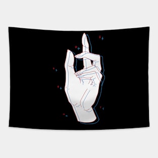 1 Moment Occult Hand in White Tapestry