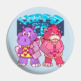 Hippo and Co. Pin