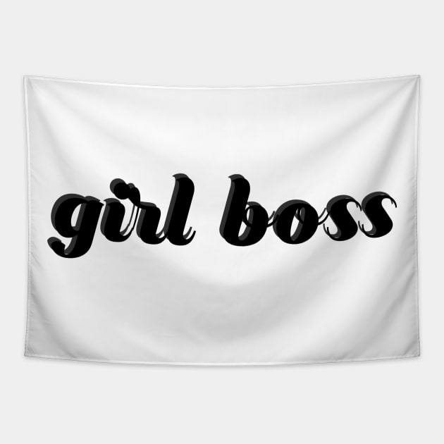 Girl Boss Tapestry by mimimeeep