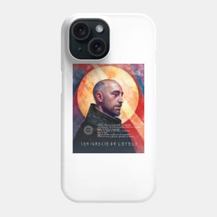 Art portrait of Saint Ignatius of Loyola Phone Case