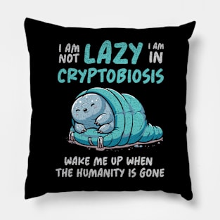 Tardigrade Cryptobiosis Pillow