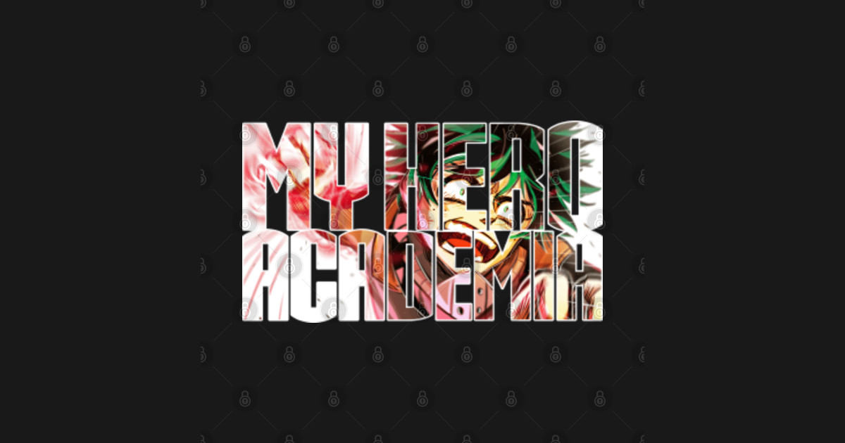My Hero Academia Logo v4 - My Hero Academia - T-Shirt | TeePublic