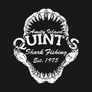 Quint's Shark Fishing Jaws T-Shirt