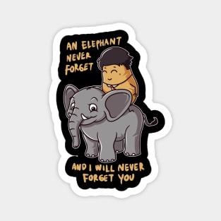 love elephant Magnet