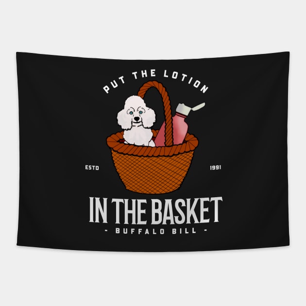 Put the lotion in the basket! Tapestry by Popstarbowser