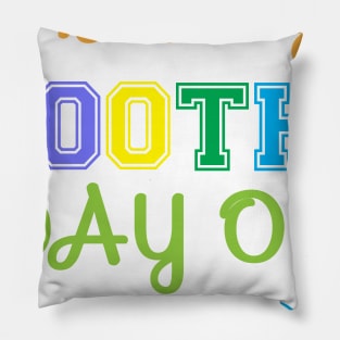 happy 100th day of school Pillow