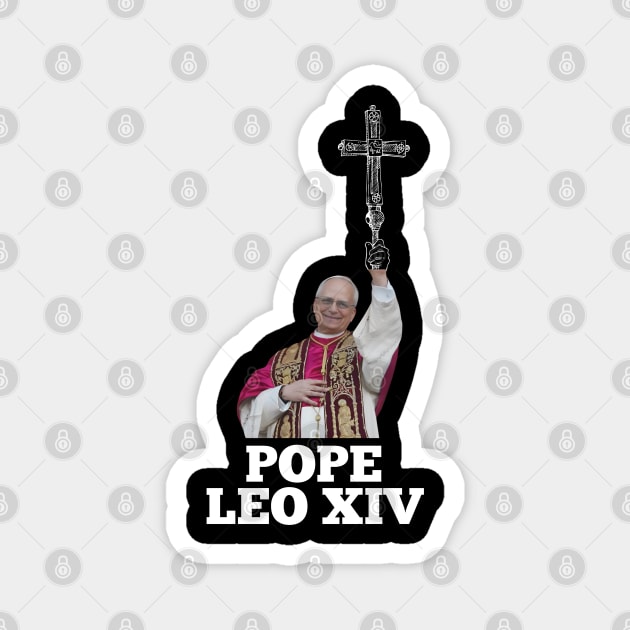 Pope-Leo Magnet by Creatifly Graphic Tees