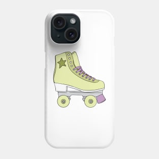 Roller Skate Green Shoes Phone Case