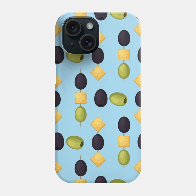 Olives - Mediterranean pattern Phone Case by GreekTavern