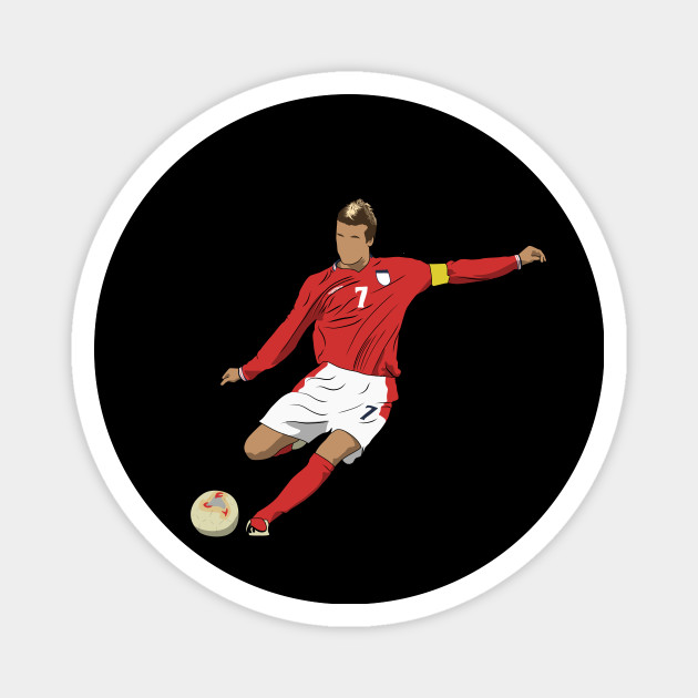 David Beckham Free Kick England - David Beckham - Magnet | TeePublic David Beckham Free Kick England - David Beckham - Magnet | TeePublic