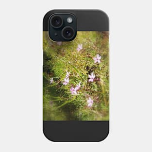 pink Redstem Filaree wildflowers #1 Phone Case