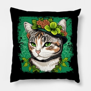 I'm Cat Irish Lady St. Patrick's Day Pillow