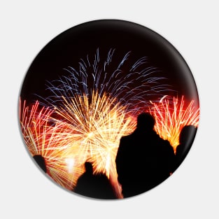 Fireworks in London Pin