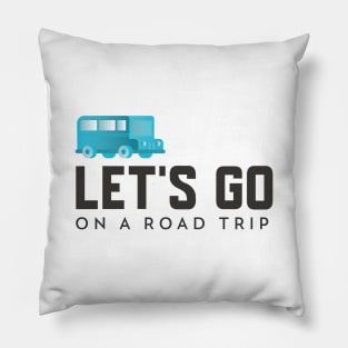 Let's Go On a Road Trip Pillow