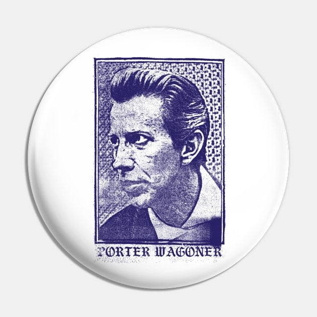 Porter Wagoner / Old School Aesthetic Style Fan Design Pin by DankFutura