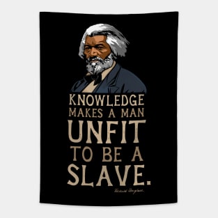 Frederick Douglass Quote Gift for Black History Month Tapestry