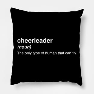 Definition | Cute And Funny Cheerleading Cheerleader Pillow