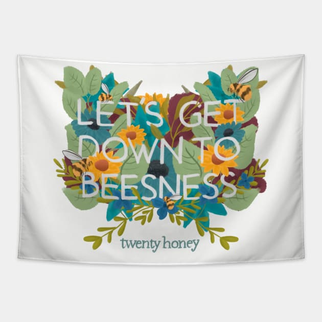 Let's get down to beesness Tapestry by Aymzie94