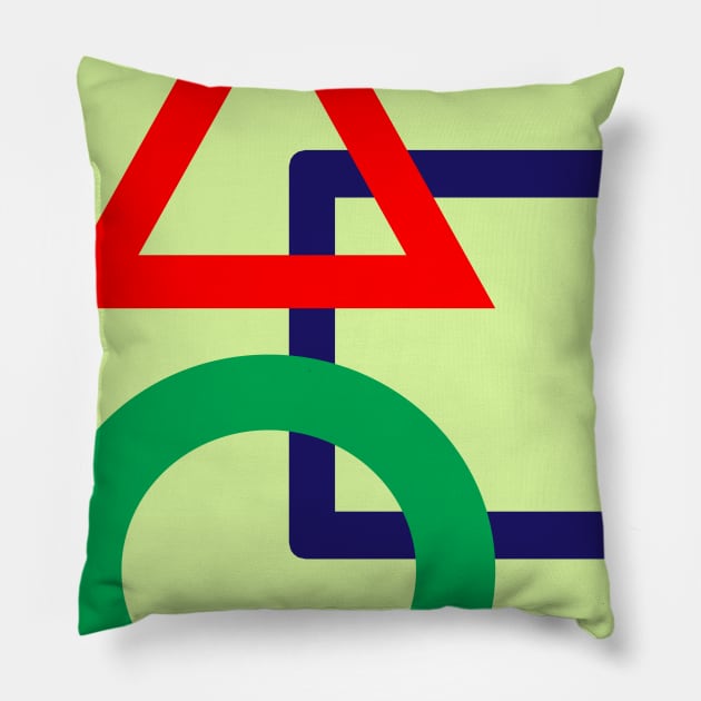 Geometric pattern Pillow by NeetzCreation