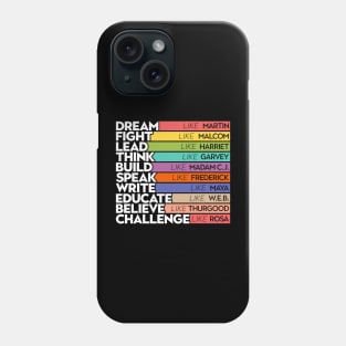 Black Lives Matters - Black Leaders Black History Month Phone Case