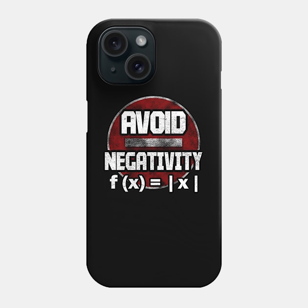 Avoid negativity Phone Case by captainmood