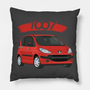 Peugeot 1007 car red Pillow