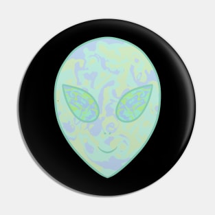 Happy Alien Pin