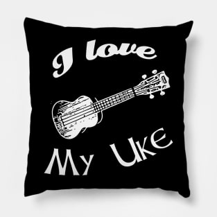 I love my uke Pillow