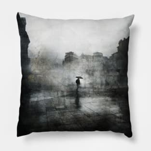 Foggy City Pillow