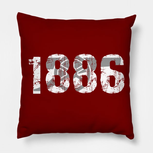 1886 Pillow by TerraceTees