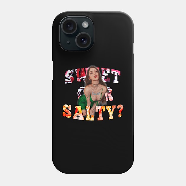 Sweet or salty? Phone Case by Henry Drae