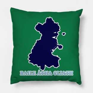 County Dublin/Baile Átha Cliath Irish Pride Pillow