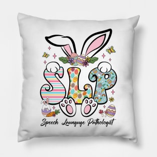 Speech Language Pathologist Bunnies Pillow