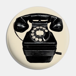 Vintage Telephone Pin