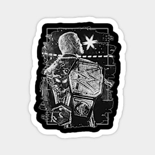 Cody rhodes \ Brush Art Magnet