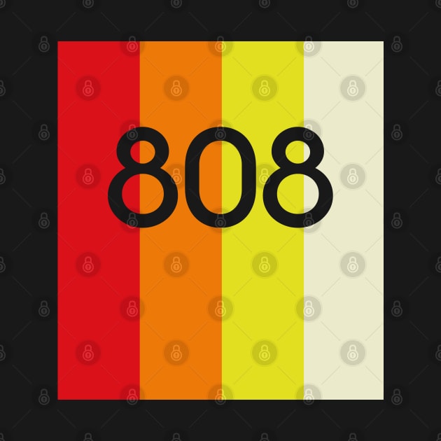 TR-808 STRIPES & FONT #4 by RickTurner