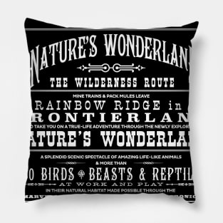 Nature's Wonderland Pillow