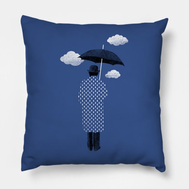 Rainman Pillow by victorcalahan