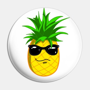 Adorable Sunglasses Pineapple Pin