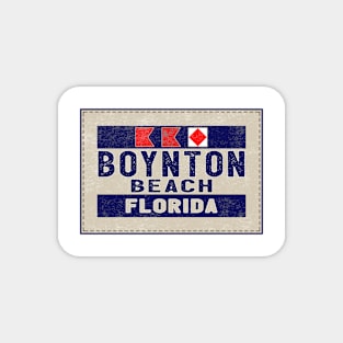 Copy of Boynton Beach Florida Tropical Beach Surfing Scuba Surf Vacation Magnet