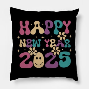 Happy New Year 2025 Pillow