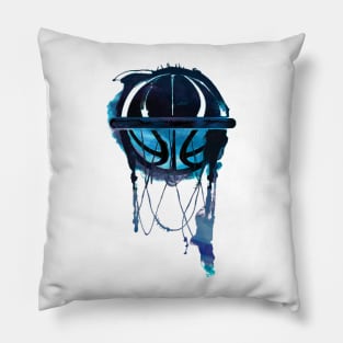 Basketball at the Rim Watercolor Design, Gift for Basketball lovers boyfriend Pillow