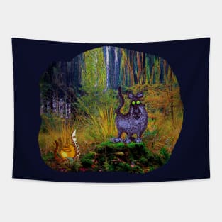 Forest Floor Meeting Tapestry