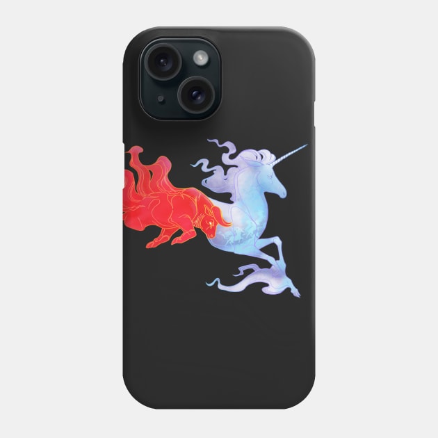 'Driven by Fire' Phone Case by charamath