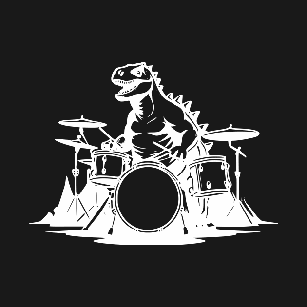 Dino Drummer by aceofspace